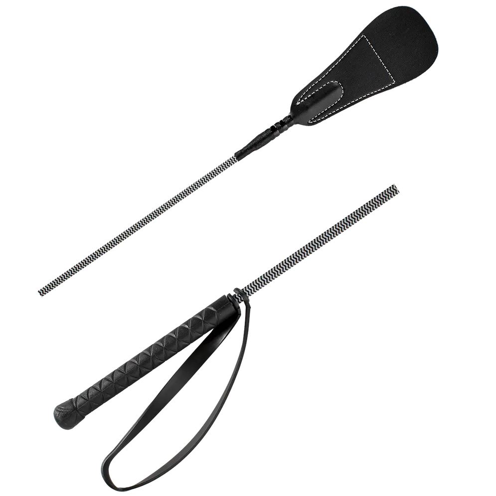 Budget Crop with Wrist Loop Black & White by Eque Vogue