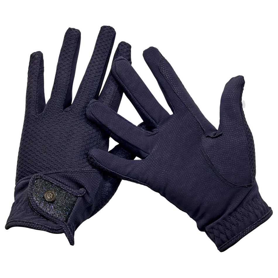 Equileisure Gloves Digital Performance Navy by Eque Vogue