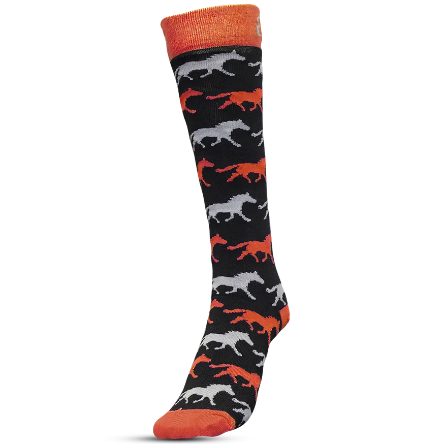 Equileisure Socks Knee High Horse by Eque Vogue