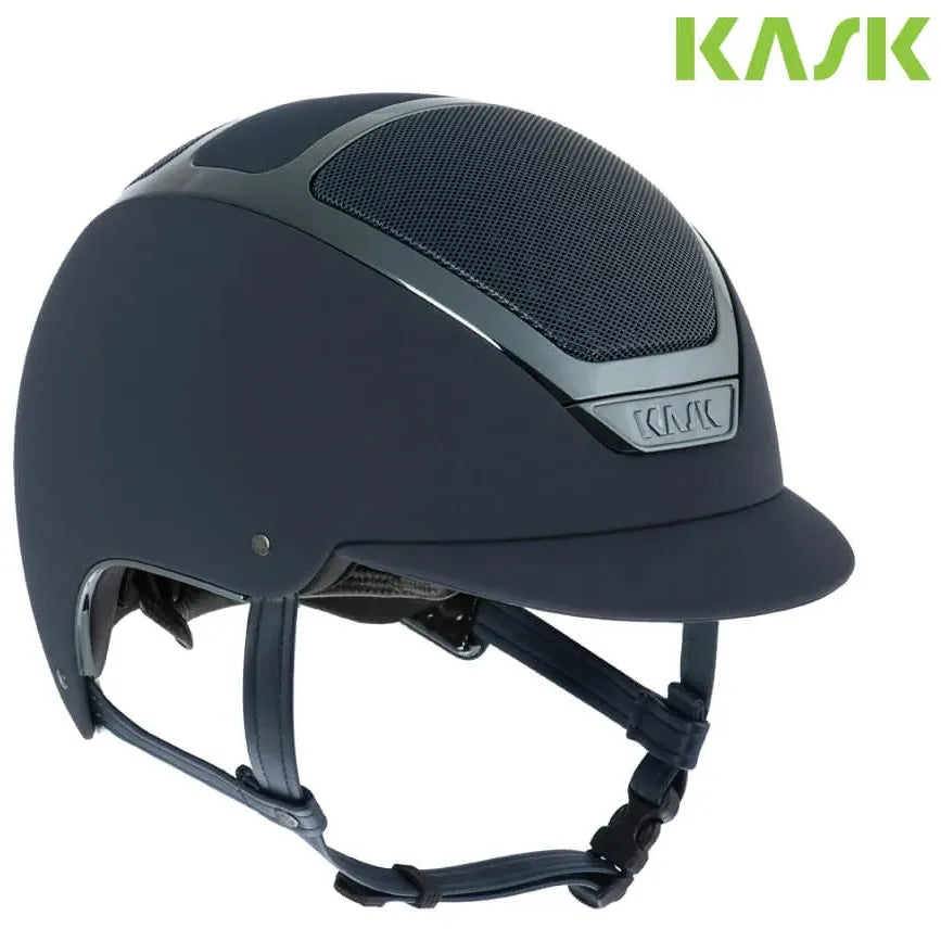 KASK Dogma Chrome Helmet Navy by Eque Vogue