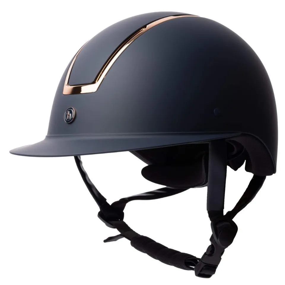 Atmos Metallic Helmet Gold Navy by Eque Vogue