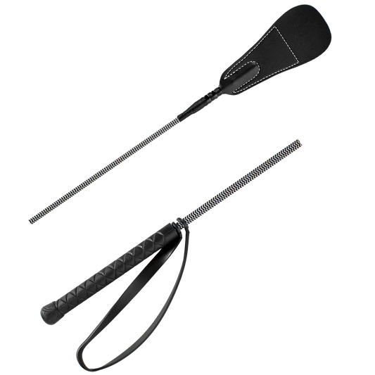 Budget Crop with Wrist Loop Black & White by Eque Vogue