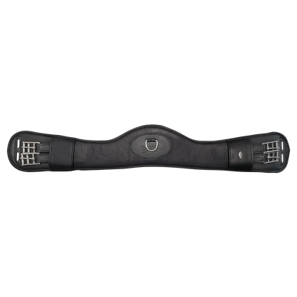 Capriole Leather Padded Anatomical Dressage Girth by Eque Vogue