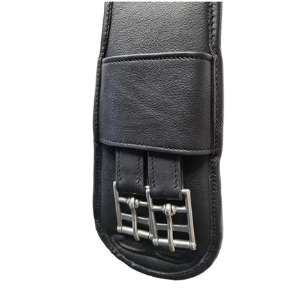 Capriole Leather Padded Anatomical Dressage Girth by Eque Vogue