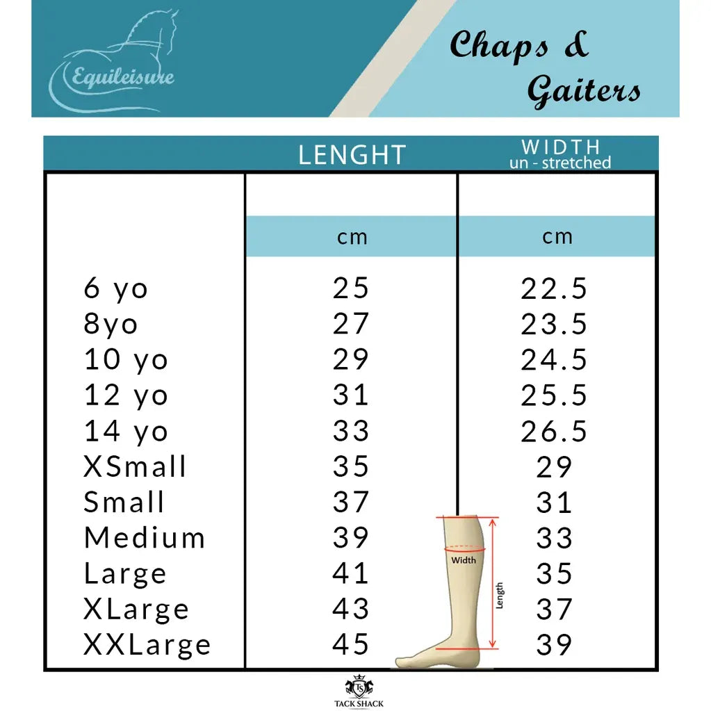 Equileisure Amara Chaps by Eque Vogue