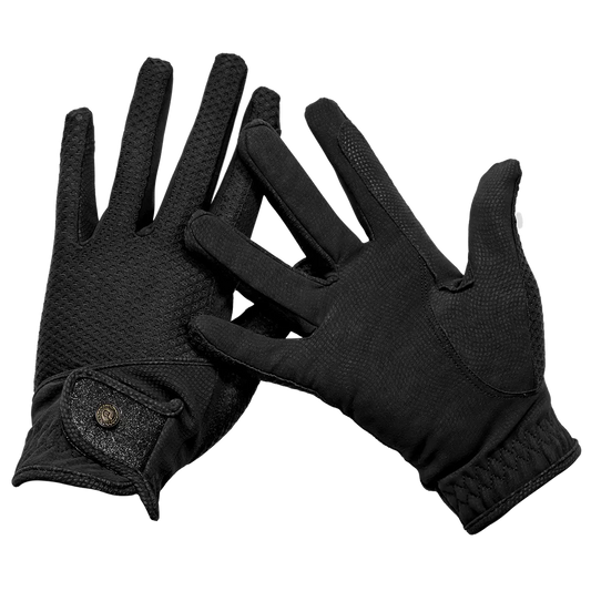 Equileisure Gloves Digital Performance Black by Eque Vogue
