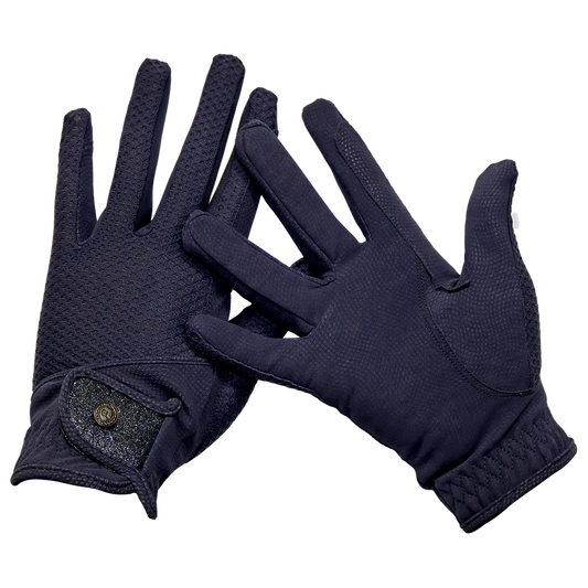 Equileisure Gloves Digital Performance Navy by Eque Vogue