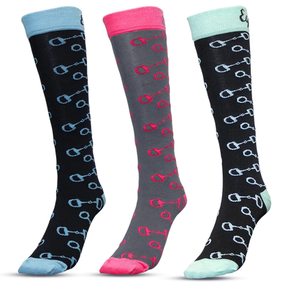 Equileisure Socks Knee High Bits by Eque Vogue