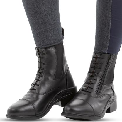 Equistride Lucy Lace & Zip Jodhpur Boot by Eque Vogue