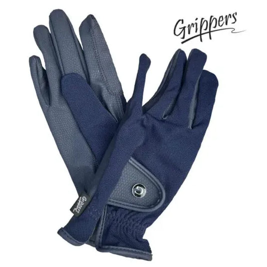 Grippers Cool Airmax Gloves Navy by Eque Vogue