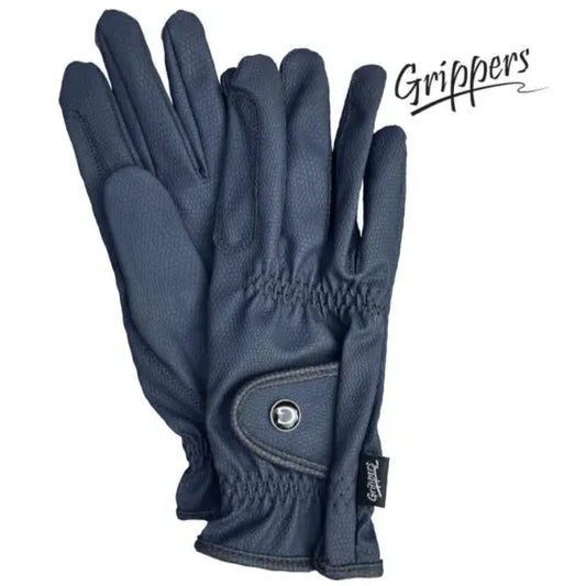 Grippers Show Gloves Navy by Eque Vogue