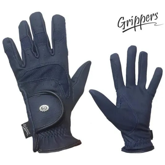 Grippers Show Gloves with Airmax Ventilation Navy by Eque Vogue