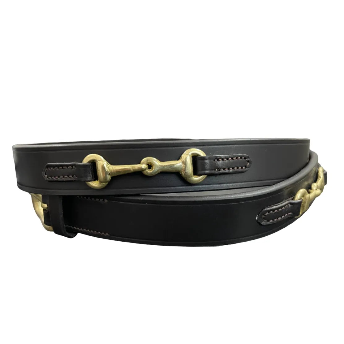 Leather Bit Belt by Eque Vogue