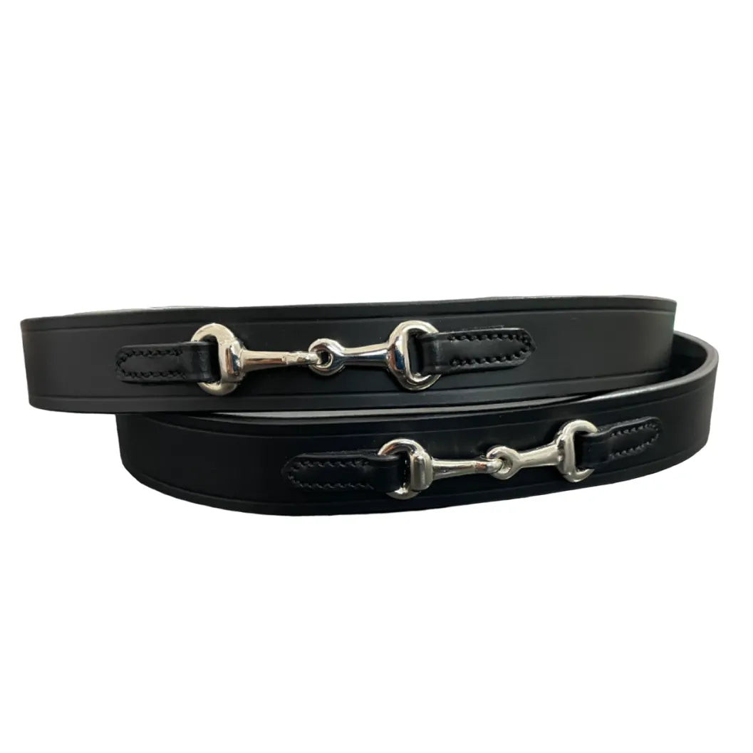 Leather Bit Belt by Eque Vogue
