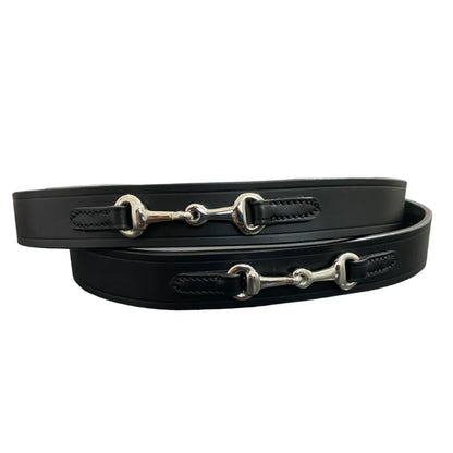 Leather Bit Belt by Eque Vogue