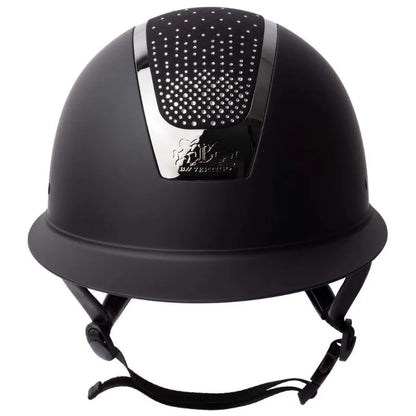 Majoris Mips Helmet with Rhinestones Front by Eque Vogue