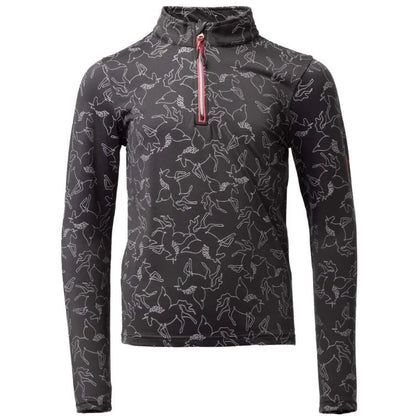 Pegasus JR Kids Training Shirt Black by Eque Vogue