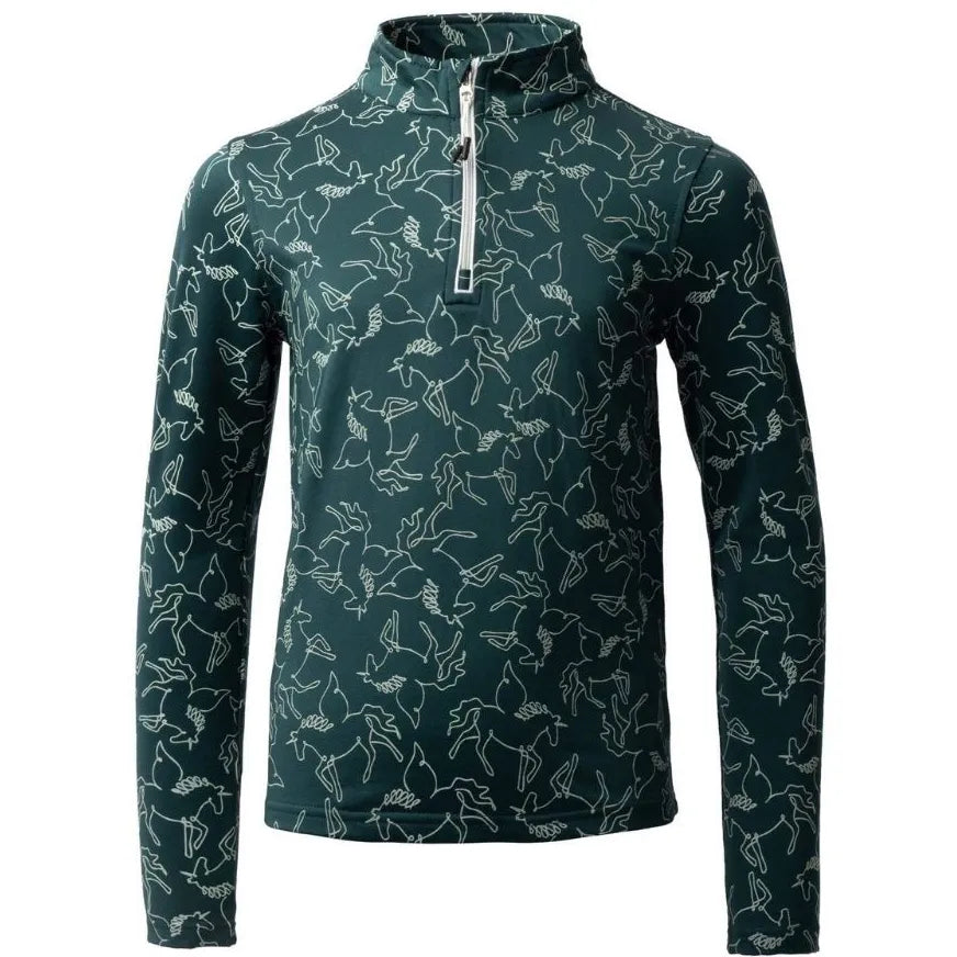 Pegasus JR Kids Training Shirt Dark Sea Green by Eque Vogue
