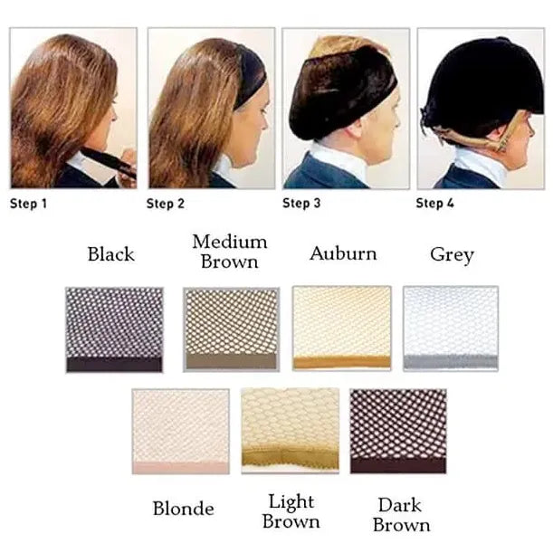 RWR No Knot Hairnet Example by Eque Vogue